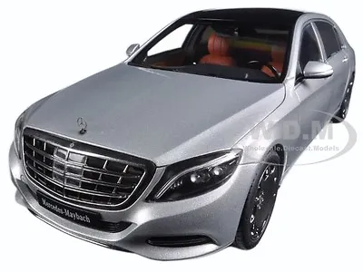 Mercedes Maybach S Class S600 Silver 1/18 Model Car By Autoart 76292 • $199.99