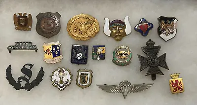 Unknown Military Insignia Lot - 17 Pieces • $125