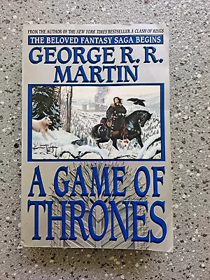 A Game Of Thrones 2002 LARGE FORMAT 1st Print First Edition PB George RR Martin  • $34.99