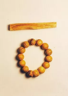 14mm Palo Santo Wood Beads Bracelet Hand-crafted Made For Meditation Relaxation • $19.99