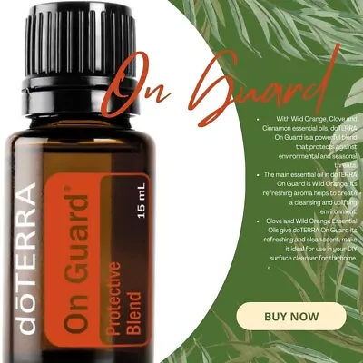20% OFF DoTERRA On Guard Essential Oil - 15ml / Therapeutic Wellness / Diffuse • $50