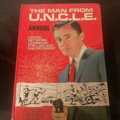 The Man From UNCLE Annual 1966 Authorised Edition Starring Robert Vaughn As Solo • £7.85