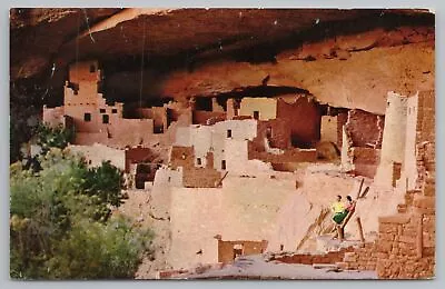 Mesa Verde Nat Park Colorado~Cliff Palace~Largest Cliff Dwelling~Vintage PC • $1.60