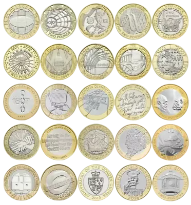 £3.99 • Buy 1986-2022 Elizabeth Ii Two Pound £2 Commemorative Coins - Choice Of Year