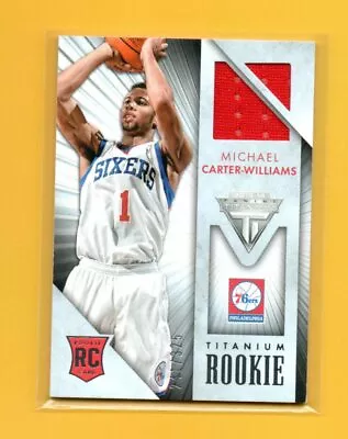 D26435  2013-14 Panini Titanium Rookie Jerseys #71 Michael Carter-Williams #/325 • $6