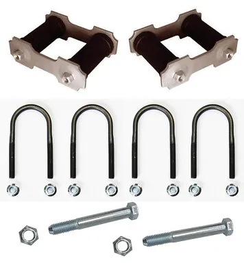 NEW! 1964 1965 1966 Mustang Rear Leaf Spring Mounting Kit Shackles U Bolts Set • $79.95