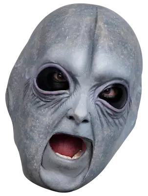 Area 51 Alien Chinless Latex Mask ET Extraterrestrial • $28.88