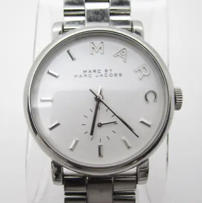 Men's Marc By Marc Jacobs Quartz WR Analog 39mm Dial Causal Round Watch (F569) • $39.93