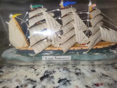 Vintage Ship In A Bottle Loch Torridon 1881 Australian Clipper Whisky Galleon • $150