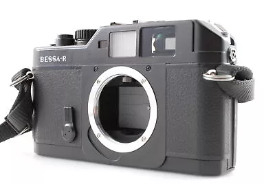 Read[Near MINT] Voigtlander BESSA-R Black Rangefinder Film Camera From JAPAN • $459.99
