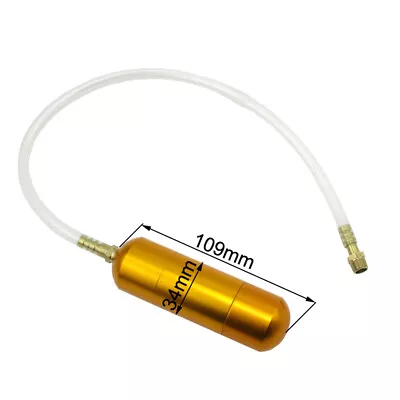 Gold Aluminum Boost Power Bottle For 50/60/80cc Gas Motorized Bicycle Push Bike • $20