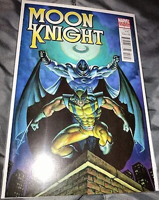 Moon Knight #1 1:25 Mark Texeira Wolverine Variant 2011 High Grade NM/M • $26.99