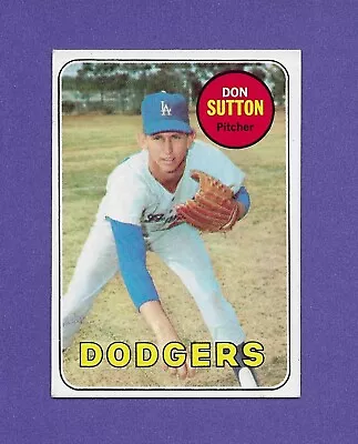 1969 Topps #216 Don Sutton HOF Los Angeles LA Dodgers Star Well Centered EXMT • $5.75