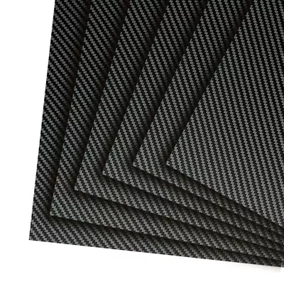 600 X 600 X 4 MM Carbon Fiber Sheets 100% 3K Twill Matte Carbon Fiber Plate: 4.0 • $257.47