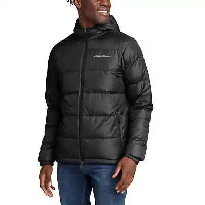 Eddie Bauer Men's Down Hooded Jacket ( Stratuslite Hoodie) • $49.99