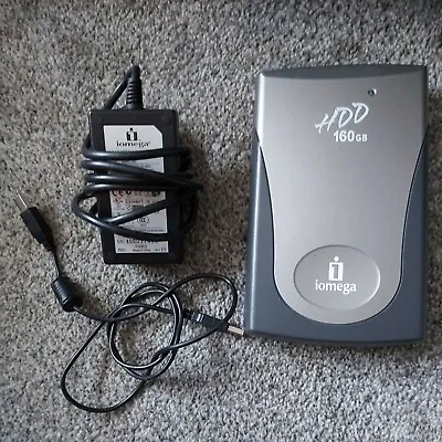 £24.99 • Buy Iomega 160 GB External Hard Disk Drive - In Excellent Condition