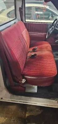 1990 S10 Pickup Front Bench Seat Red Cloth 1092329 • $200