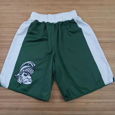 Retro Brand 1979 Michigan State Spartans Basketball Shorts Medium • $29
