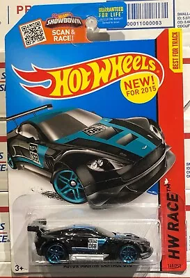 2015 Hot Wheels Aston Martin Vantage Gt3 Black Hw Race World Race #149/250 • $8.90