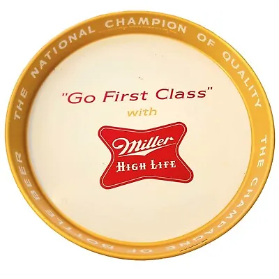 Miller High Life Vintage 50s Beer Serving Tray Breweriana Collectible Home Decor • $44