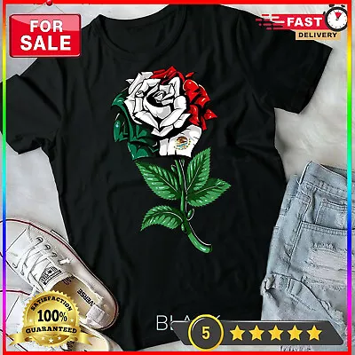 Mexican Rose Mexico Flag Mexican - Unisex Form T-Shirt • $6.60