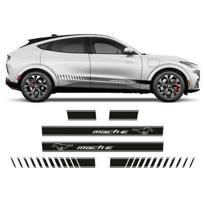 MACH - E Graphic Side Stripes For Ford Mustang 2021 • $103.53