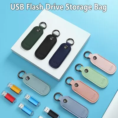 Protective Cover U Disk Pouch Memory Stick Case USB Flash Drive Storage Bag • $5.77