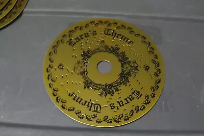 New  Lara's Theme  Metal Disc 4.75  (4 3/4 ) Music Box Disk • $14.99