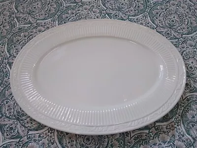 Serving Platter - Oval Off-White From Mikasa Italian Countryside Series • $45