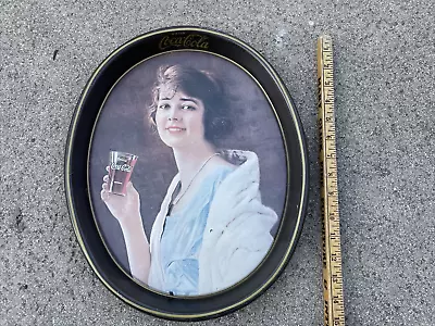 Vintage 1973 Coca-Cola Tray Memorabilia Of 1923 Advertisement Young Lady • £87.55