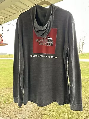 The North Face Never Stop Exploring Zip Up Hoodie Thin Men's Standard Fit Medium • $24.99