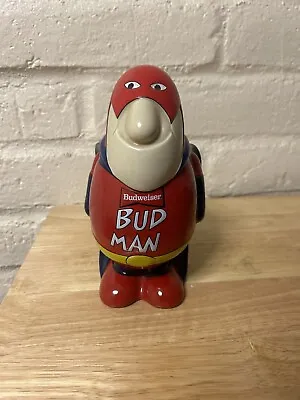 Vintage Budweiser Bud Man Beer Stein 1989 Ceramic Genuine Made Brazil 8  • $32.99