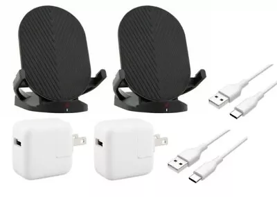 2-PACK - Verizon Fast Charger Wireless Charging Stand For IPhone XR 13 14 GALAXY • $19.99