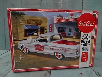 Amt Vintage 1960 Ford Falcon Ranchero 'coca Cola' Delivery With Extras Mib Kit. • $70