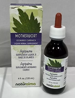 Naturalma 4 Oz Motherwort Extract 100% Pure Herbal Tincture Alcohol Free SEALED • $28.98