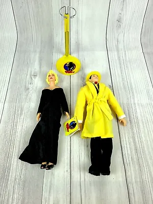 Pair Of 9” Dolls Dick Tracy & Breathless (Madonna)  With Stand • $14.99