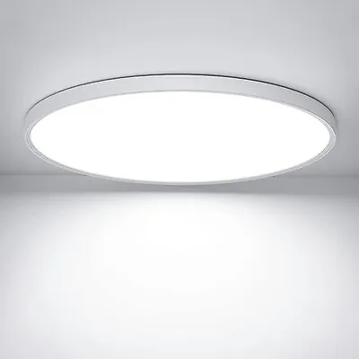 LED Panel Ceiling Light Ultra Thin Flush Mount Kitchen Home Kitchen Fixture Lamp • $11.99