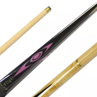 Lumex Pool Snooker Billiard 9 Ball Cue Stick Pink Flight 13mm Tip Man Cave Gift • $99.95