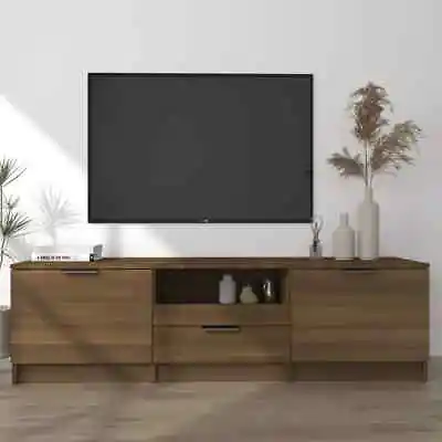 TV Cabinet Engineered Wood Living Room Indoor Media Unit Multi Colours • £81.79