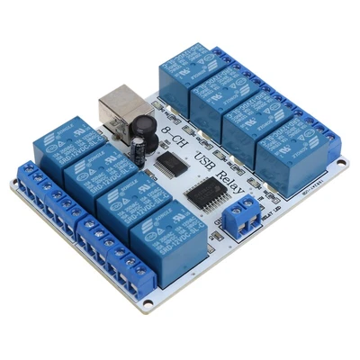 £20.20 • Buy 8-Channel 12V USB Control Switch Relay Module Relay Board Computer For  Swi