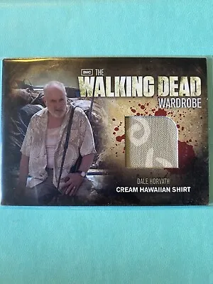 £24.99 • Buy The Walking Dead Season 2 Wardrobe Card M24 Dale In Cream Hawaiin Shirt Rare