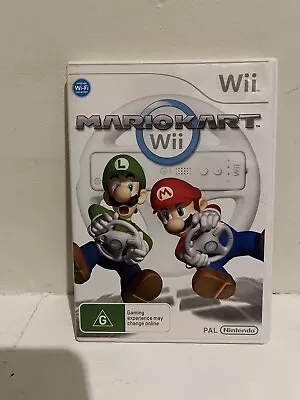 Mario Kart Wii - Nintendo Wii Game PAL + Tested & Working With Manual • $25.50