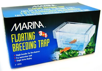 Marina Floating Breeding Trap 3 In 1 Fish Hatchery • $5.87
