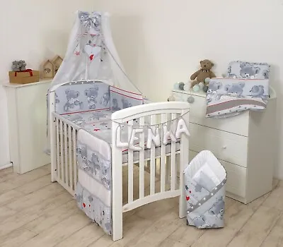£24.99 • Buy Unicorn On Pink Baby Bedding Set Cot 120x60-cot Bed140x70 -bumper+covers+duvet