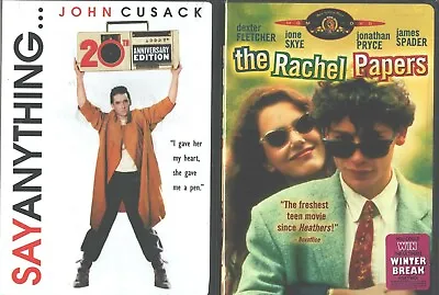 $31.05 • Buy IONE SKYE: Say Anything (John Cusack)+The Rachel Papers (James Spader) NEW 2 DVD