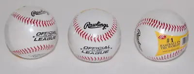$29.95 • Buy Rawlings Official 8U OLB3 Youth League Recreational Baseball Set Of 3