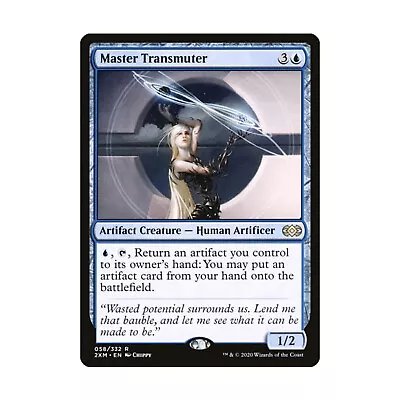 WOTC MtG Double Masters Master Transmuter (R) (Foil) NM • $5.39