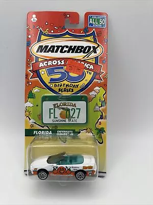 Matchbox Across America 50th Birthday Series Florida Chevrolet Camaro SS • $3.12