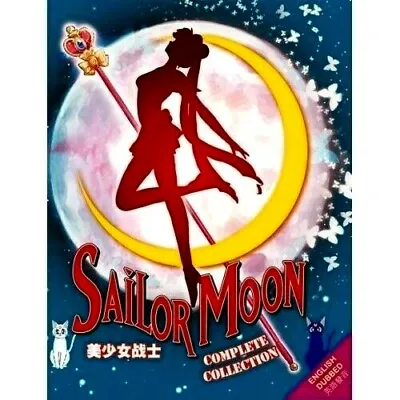 $49.50 • Buy DVD Sailor Moon Complete Collection Season1-6+3 Movie ENGDUB All Region Shipping