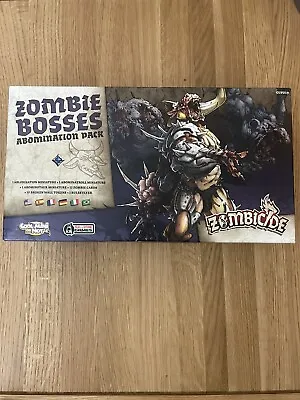 £45 • Buy Zombicide Black Plague Zombie Bosses Abomination Kickstarter Pack 